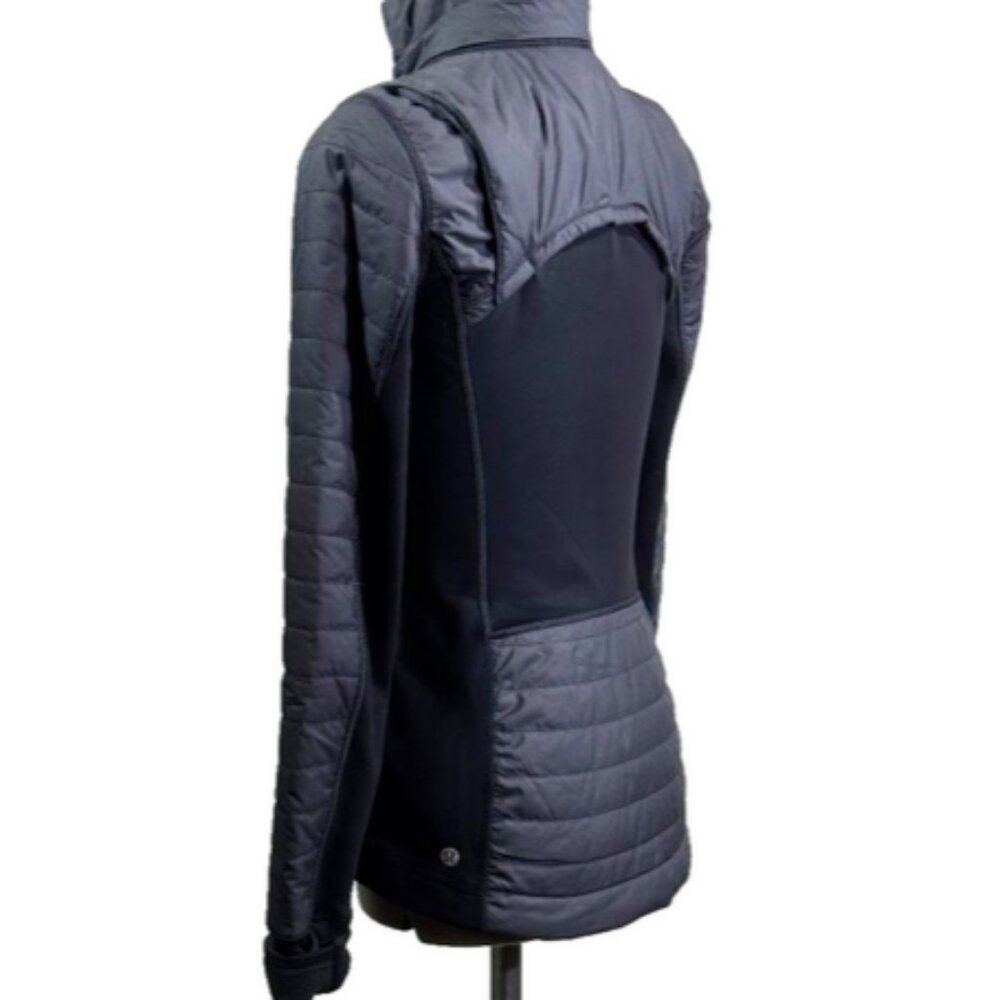 Lululemon Run: hybrid insulated front jacket no h… - image 4